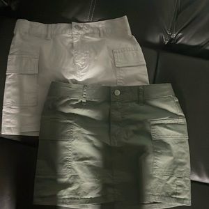 Cargo Mini Skirts